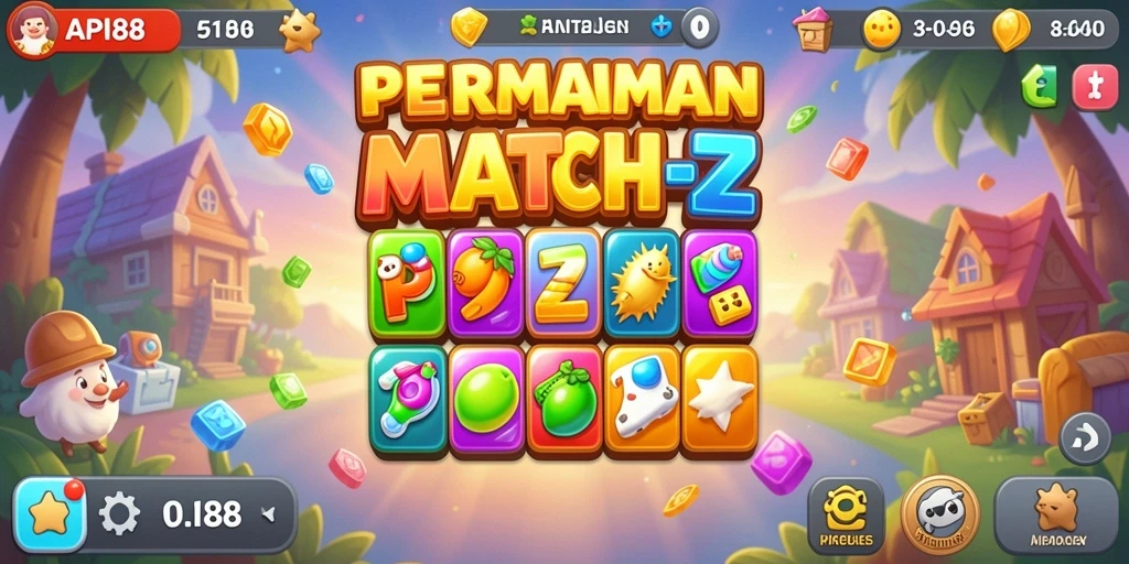 Tampilan gameplay seru dan penuh warna dari API88.