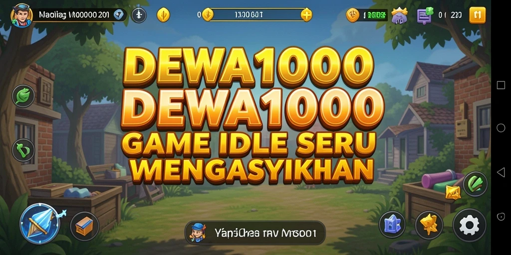 Tampilan gameplay <strong>DEWA1000</strong> yang menarik dan penuh warna.
