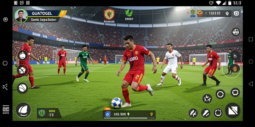 Tampilan gameplay GUATOGEL yang menegangkan dan penuh strategi.