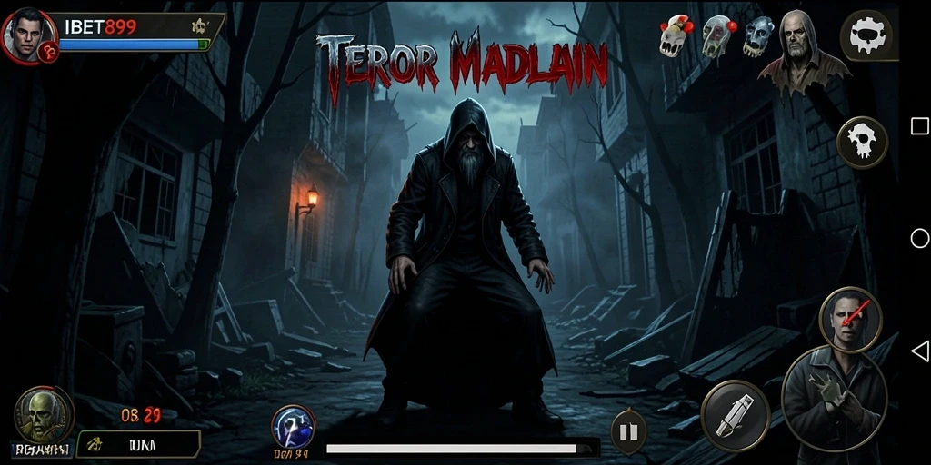Tangkapan layar dari gameplay yang menakutkan di IBET899.