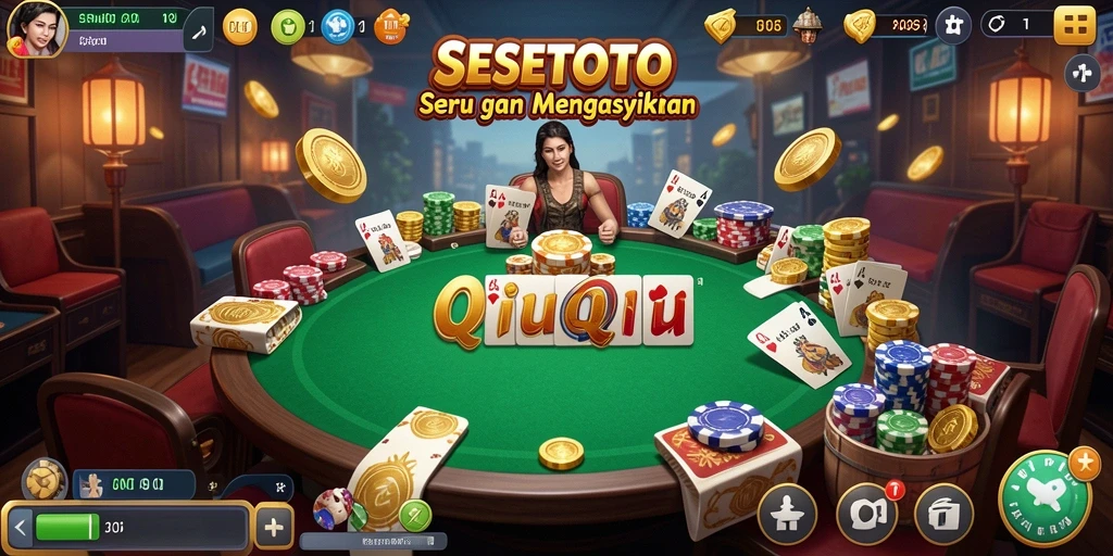 Tampilan gameplay SESETOTO yang menarik dan interaktif.