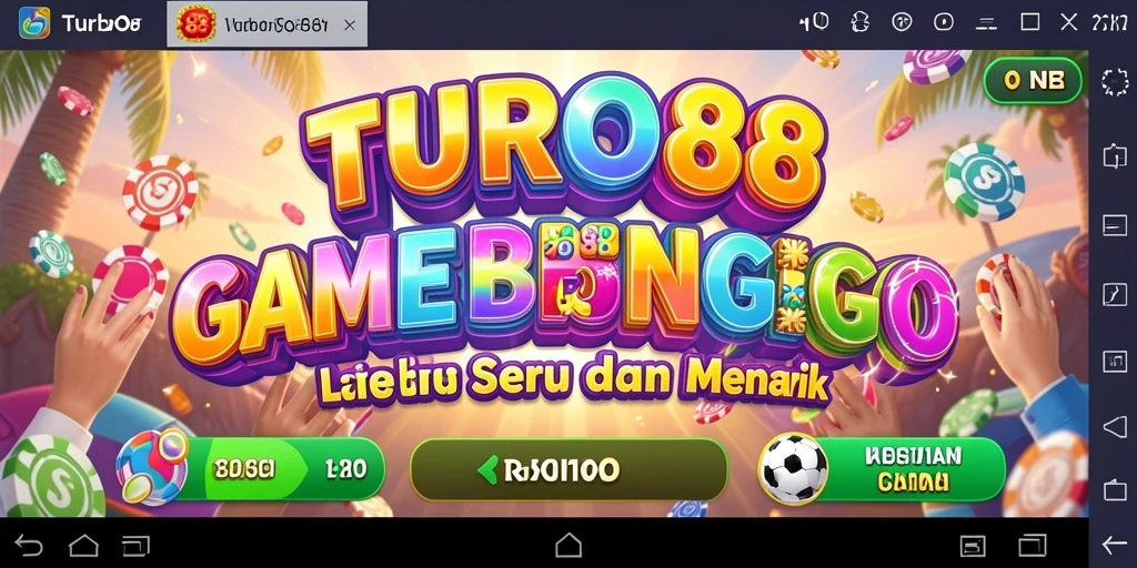 Screenshot gameplay TURBO88 yang menunjukkan suasana bingo yang seru.