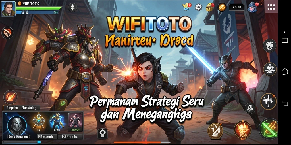Tampilan gameplay WIFITOTO yang seru dan menantang.